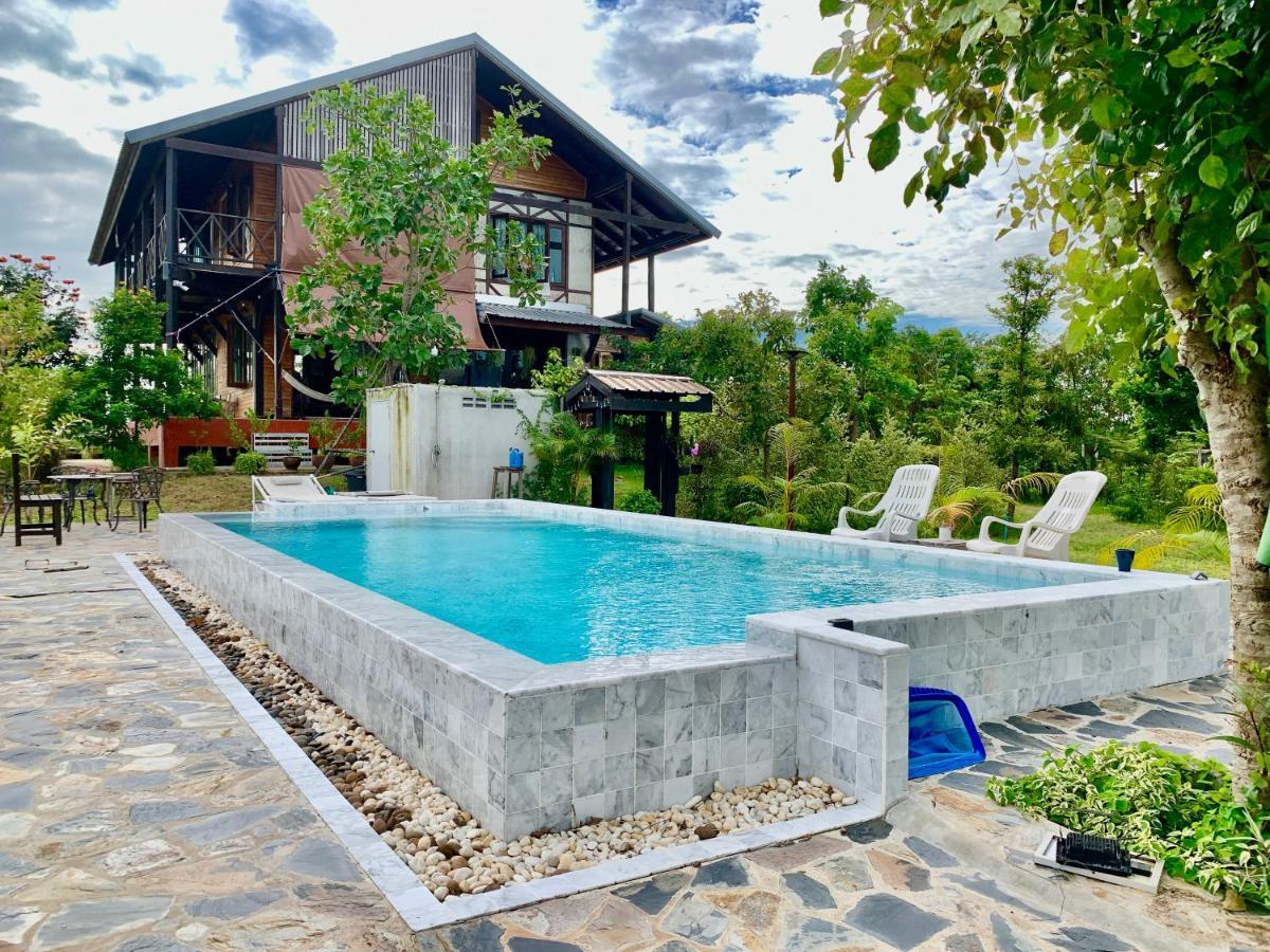 Rang Robin Farmstay With Swimming Pool Ban Wang Muang Exterior foto